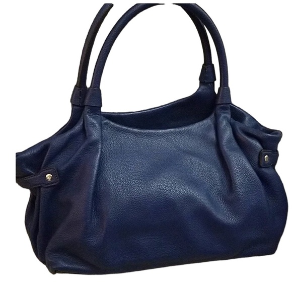 Kate Spade Blue Leather Shoulder Bag - Picture 8 of 9